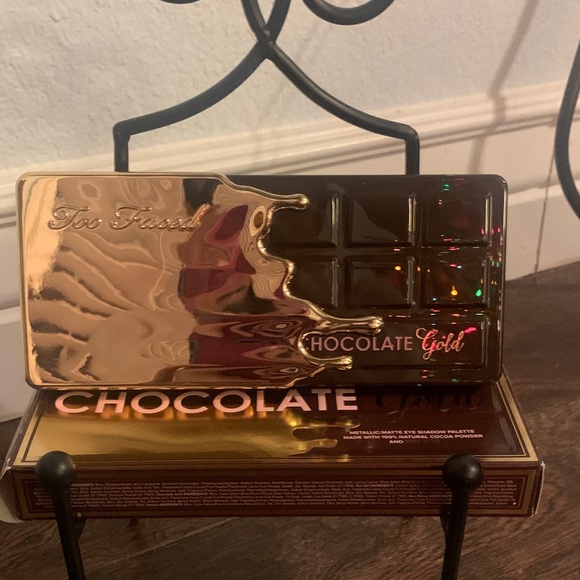 Too Faced Chocolate Gold Eyeshadow Palette BNIB - RETIRED NEVER SWATCHED - Picture 3 of 6